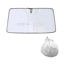SEAMETAL Pára-brisa do carro Sun Sombra Blocos Raios UV Sun Visor Protector Toldo Dobrável