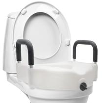 Seat Seat Riser DMI Hi-Riser Locking com apoios de braços de 5 polegadas em branco