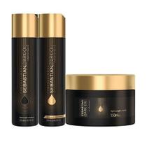 Sebastian Dark Oil Kit Sh 250ml + Cond 250ml + Máscara 150ml