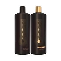 Sebastian Dark Oil - Shampoo 1L - Condicionador 1L