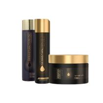 Sebastian Kit Dark Oil Trio Home Care (3 Produtos)