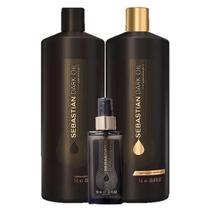 Sebastian Professional Dark Oil Duo 1L e Oleo Capilar 95ml