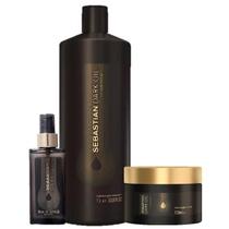 Sebastian Professional Dark Oil Shampoo 1L Mascara 150ml e Oleo Capilar 95ml