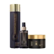 Sebastian Professional Dark Oil Shampoo 250ml Mascara 150ml e Oleo Capilar 95ml