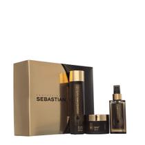 Sebastian Professional Kit Dark Oil Triplo Cuidado (3 produtos)
