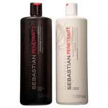 Sebastian Professional Penetraitt Shampoo + Condicionador 1L