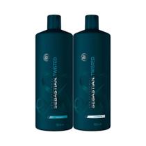 Sebastian Twisted Shampoo 1000ml e Condicionador 1000ml Sebastian Twisted Shampoo 1000ml e Condicionador 1000ml