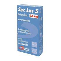 Sec Lac 0,5mg Seca Leite Das Cadelas E Gatas 16 Comprimidos.