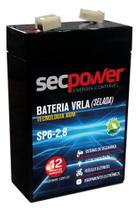 Sec Power 6v 2,8ah Vrla Agm Original - Mini Ups, Brinquedos - Baterias