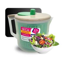 Seca Salada Centrífuga De Salada Verduras Alface 2,5l Manual