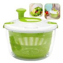 Seca Salada Centrifuga Manual Secador Com Cesto Folha Fresca
