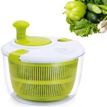 Seca Salada Centrífuga Secador Folhas Verduras Legumes 5L - Clink Seca Salada Centrífuga Secador Folhas Verduras Legumes 5L - Clink