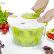 Seca Salada Centrífuga Travas Secador Folhas Verduras Manual - PenselarFun