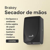 Secador Brakey CR119 Automático Preto Material ABS Secador Brakey CR119 Automático Preto Material ABS