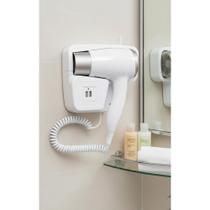 Secador Cabelo 1300W Parede Ar Quente/Frio: Brilho & Proteçã Secador Cabelo 1300W Parede Ar Quente/Frio: Brilho & Proteçã