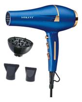 Secador Cabelo 2 em1 Com Difusor De Cabelos Profissional Cacho Leve 2400w 110v