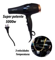 Secador Cabelo BoRren 5000w Profissional Cool Shot 110V Secador Cabelo BoRren 5000w Profissional Cool Shot 110V
