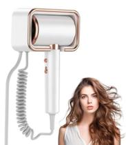 Secador Cabelo De Parede Para Hotel 110v 1200w Potente