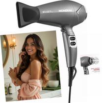 Secador Cabelo Mondial SC-20 Space Shine 2000W Íons Tourmaline Jato Frio 3 Temperaturas