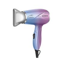 Secador Cabelo Mondial SCT-JU-03 1200W Portátil Azul/Rosa Bivolt Cabo Dobrável Compacto Leve