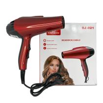 Secador de Cabelo 110V Vermelho Kapbom Modelo DJ-021 - KapbomModeloDJ-021