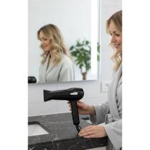 Secador De Cabelo 1200W Bivolt Preto - Fios Brilhantes