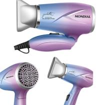 Secador de Cabelo 1200W Bivolt Travel Qu4tro Elementos By Juliette Original Lacrado