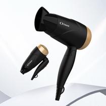 Secador de Cabelo 1600W Dobrável Baixo Ruído 2 Velocidades Compacto ON-CF03 Secador de Cabelo 1600W Dobrável Baixo Ruído 2 Velocidades Compacto ON-CF03