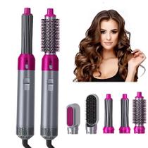 Secador De Cabelo 5 Em 1 Com Escova Modeladora 220V