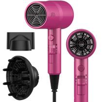 Secador de cabelo AINA Advanced Ionic Technology 1600W Rosa Neon