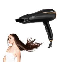 Secador De Cabelo Bivolt Profissional 2100w Potente Íons Tourmaline Britânia
