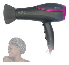 Secador De Cabelo Britânia 2100w Bivolt Com Touca de Cetim