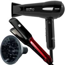 Secador De Cabelo Britania Ion 1200w Dobravel Viagem Difusor Cachos Prancha Cerâmica 230ºc BBG Bivolt Secador De Cabelo Britania Ion 1200w Dobravel Viagem Difusor Cachos Prancha Cerâmica 230ºc BBG Bivolt