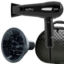 Secador De Cabelo Britania Ions 1200w Dobravel Mini Viagem Bivolt Com Difusor De Cachos Maleta Secador De Cabelo Britania Ions 1200w Dobravel Mini Viagem Bivolt Com Difusor De Cachos Maleta