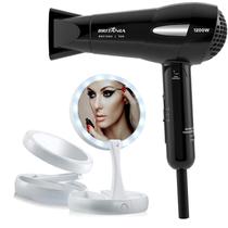 Secador De Cabelo Britania Ions 1200w Dobravel Mini Viagem Bivolt Smartwatch