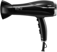 Secador de Cabelo Britânia Íons Tourmaline Preto 2100W 2 Velocidades BSC2150