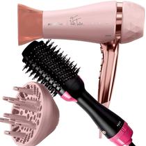 Secador De Cabelo Britania Profissional 2100w Ion Tubi Ar Quente Frio Difusor De Cachos Escova Alisadora 3 Em 1 City Secador De Cabelo Britania Profissional 2100w Ion Tubi Ar Quente Frio Difusor De Cachos Escova Alisadora 3 Em 1 City