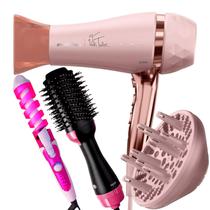 Secador De Cabelo Britania Profissional 2100w Ions Tourmaline Ar Quente Frio Tubi Com Difusor Cachos Modelador Nova Escova 4 em 1 City Secador De Cabelo Britania Profissional 2100w Ions Tourmaline Ar Quente Frio Tubi Com Difusor Cachos Modelador Nova Escova 4 em 1 City