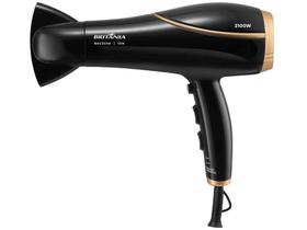 Secador de Cabelo Britânia Tourmaline Íons Preto e Dourado 2100W 2 Velocidades BSC2250