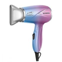 Secador de Cabelo By Juliette Mondial Azul/Rosa 1200W Bivolt