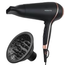 Secador de cabelo com difusor de cachos grande potente 1900w - AGRATTO