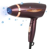 Secador de cabelo CONFU Ionic Portable Folding 1600W Ceramic Brown Secador de cabelo CONFU Ionic Portable Folding 1600W Ceramic Brown
