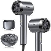Secador de Cabelo CONFU Plasma Iônico 1600W com Difusor Secagem Rápida Secador de Cabelo CONFU Plasma Iônico 1600W com Difusor Secagem Rápida
