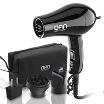 Secador de cabelo DAN Technology Compact Travel com concentrador e difusor