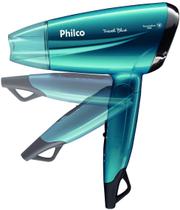 Secador De Cabelo Dobravel Travel Blue 1200W Bivolt - Philco