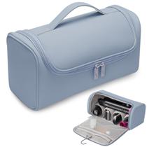Secador de cabelo, estojo de viagem, bolsa de armazenamento portátil Linpr, azul