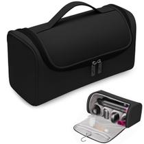 Secador de cabelo, estojo de viagem, bolsa de armazenamento portátil Linpr, preta