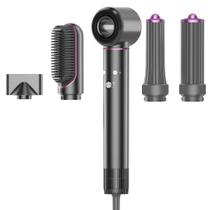 Secador de Cabelo Funflow 5 em 1 - 110.000 RPM - Alta Velocidade