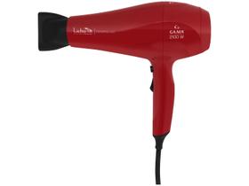 Secador de Cabelo GA.MA ITALY Ceramic Íon - Vermelho 2100W 2 Velocidades Professional Lichia