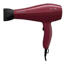 Secador De Cabelo Ga.ma Italy Light Ceramic Ion Marsala 220v